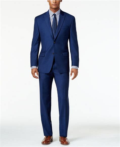 michael kors pinstripe suit|Michael Kors blue pinstripe suit.